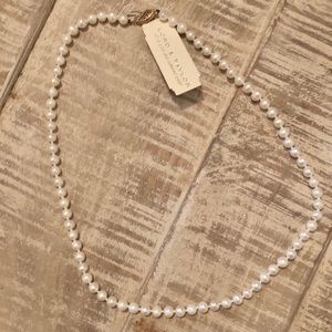 Lord & Taylor Cultured Pearl Necklace NWT